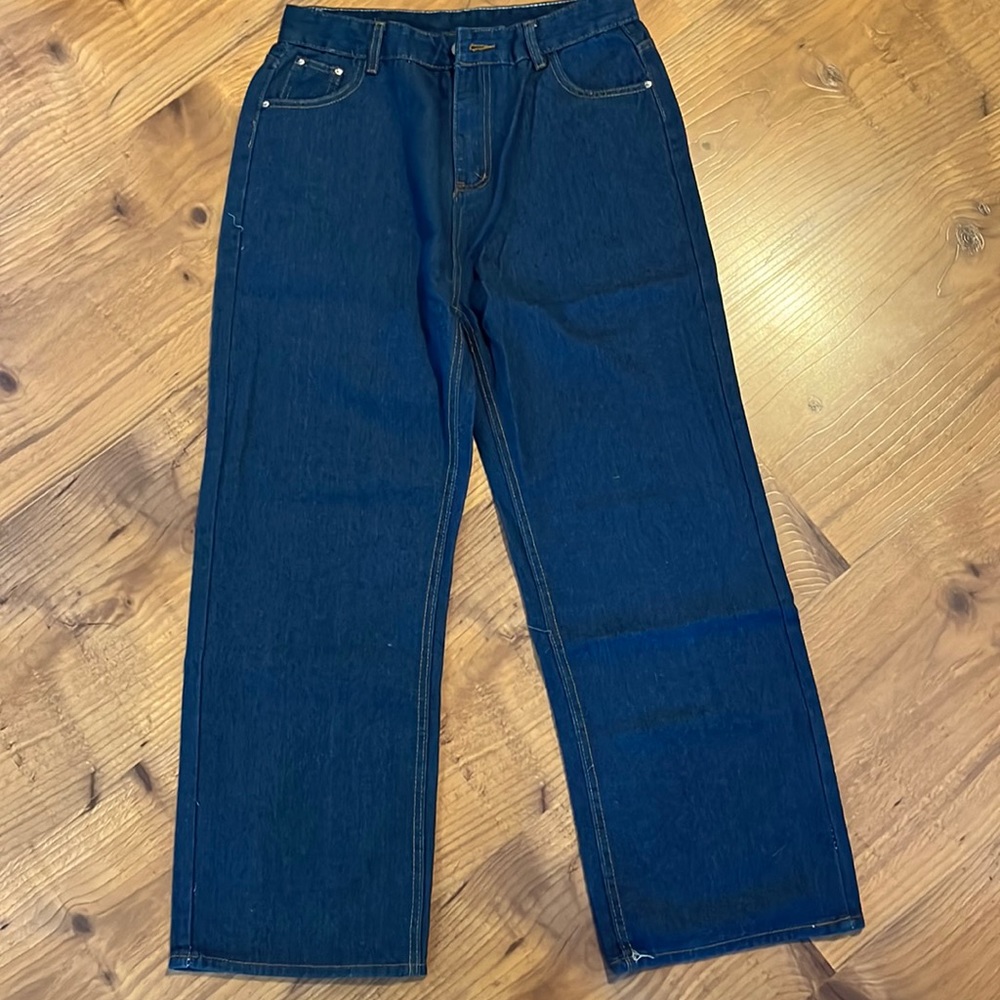 Flamingals dark wash jeans!